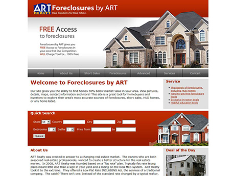 Foreclosures by ART